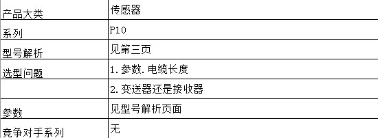  P10系列介绍